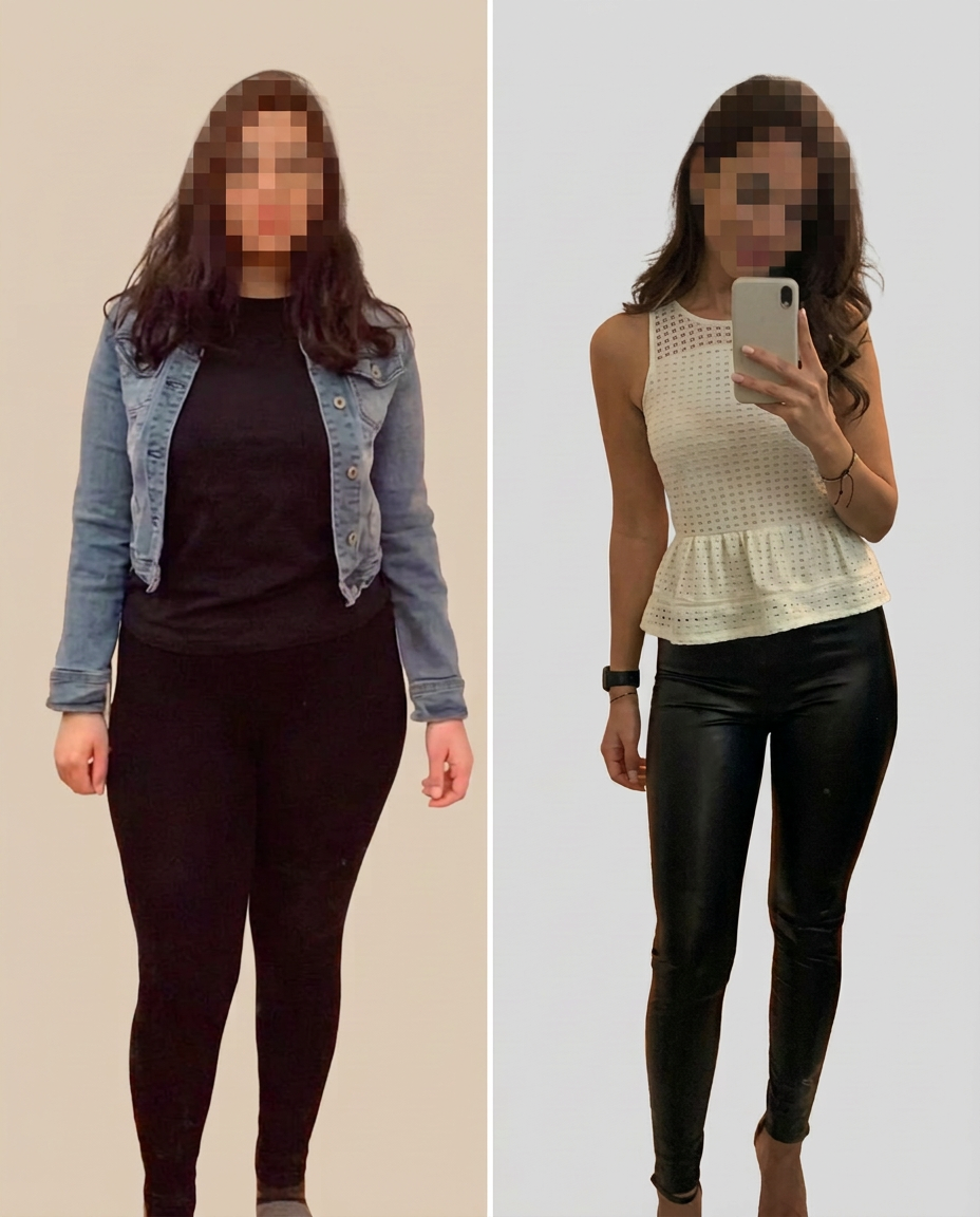Retatrutide customer transformation, before and after